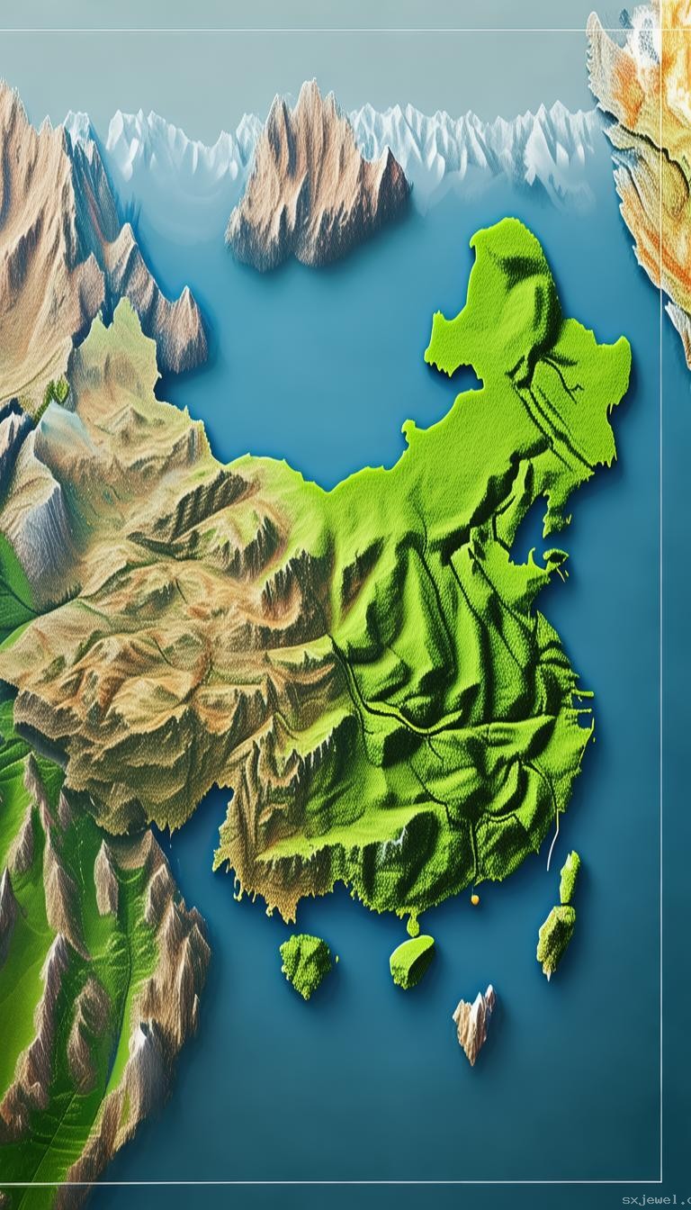 中国山地与全球坡度地图对比解析