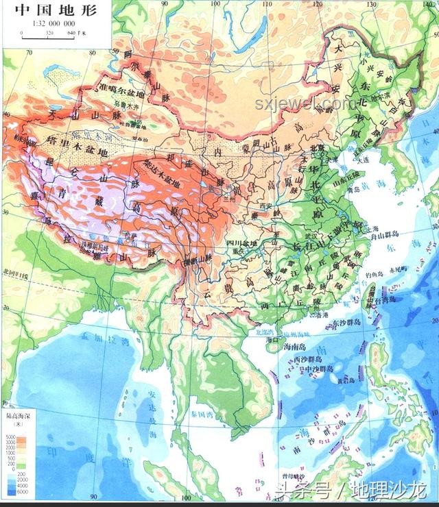 中国山地与全球坡度地图对比解析